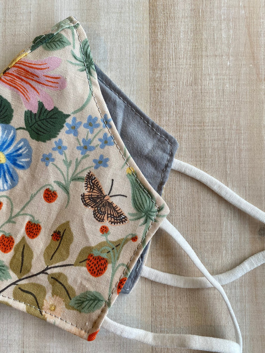 Blooming Flowers Adjustable Mask
