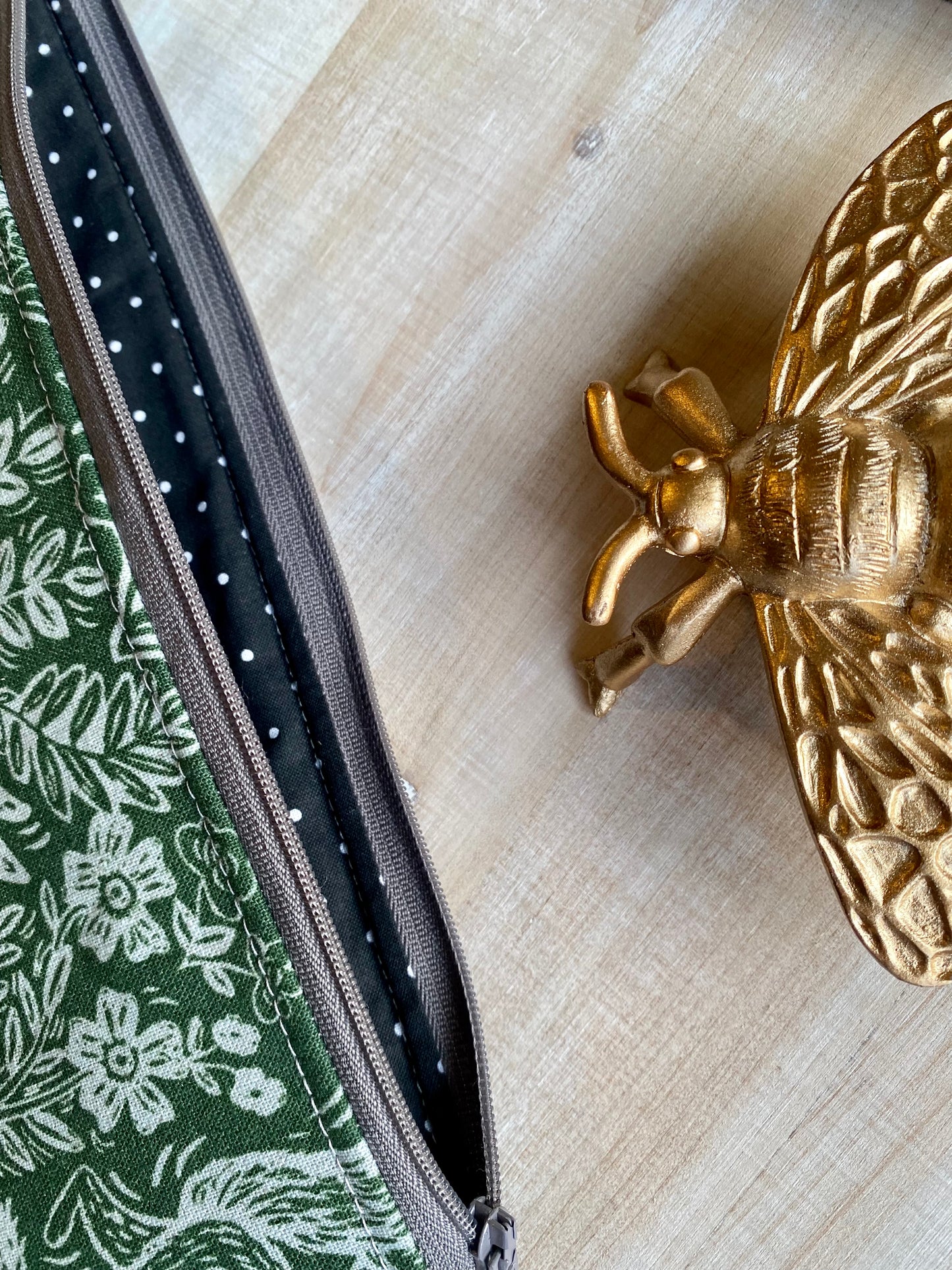 Spring Rabbits Wristlet Bag