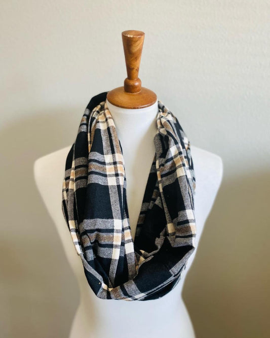 Crisp Autumn Infinity Scarf
