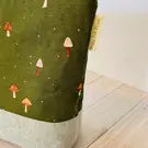 Forest Mushroom Zippered Pouch
