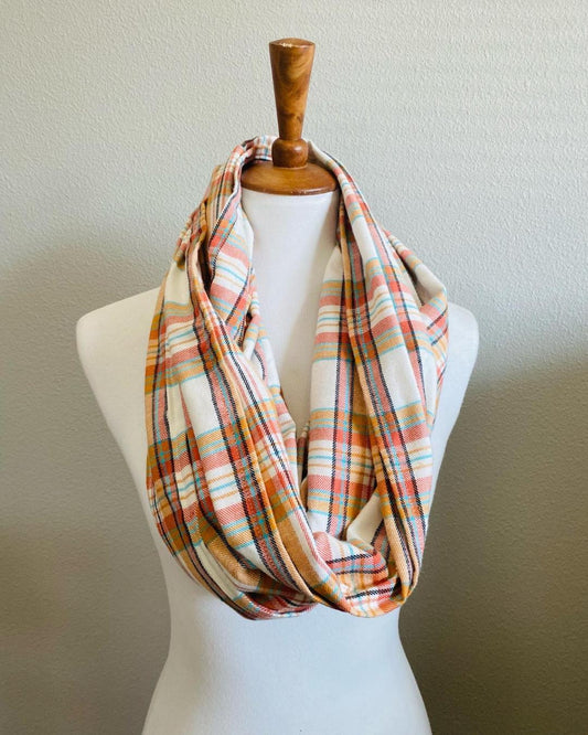 Pumpkin Spice Infinity Scarf