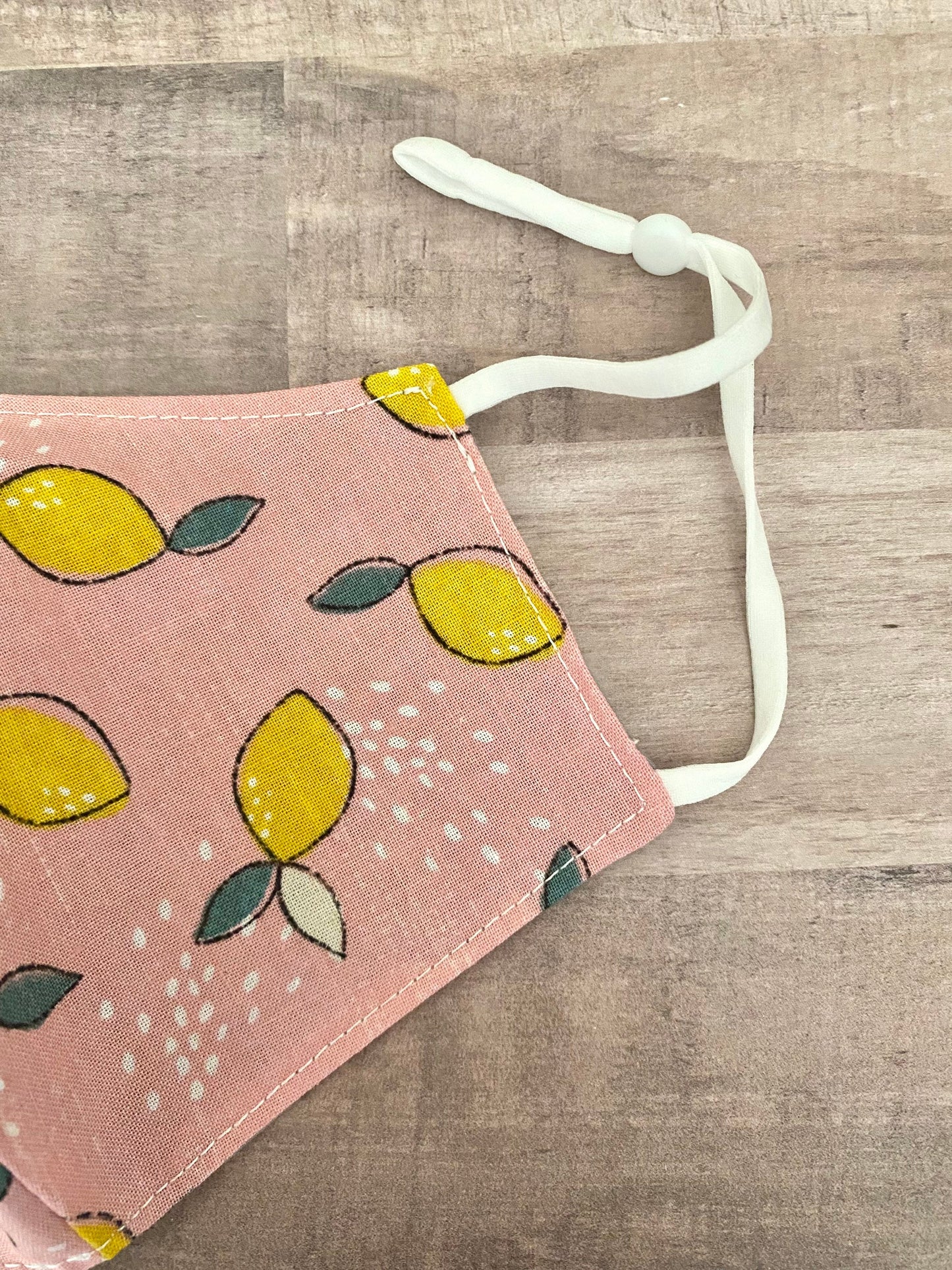 Cute Lemons Adjustable Mask