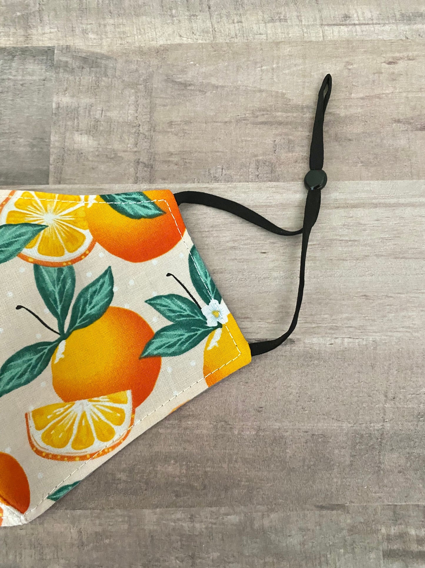 Orange Blossom Adjustable Mask