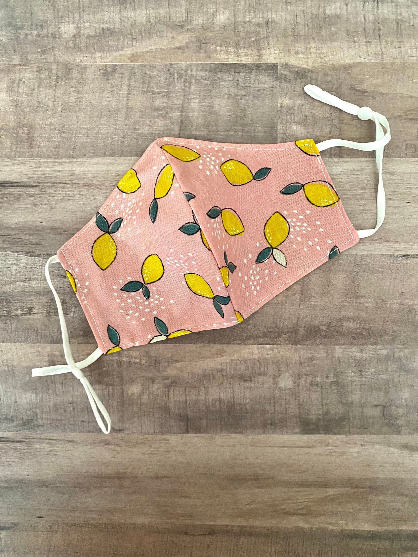 Cute Lemons Adjustable Mask