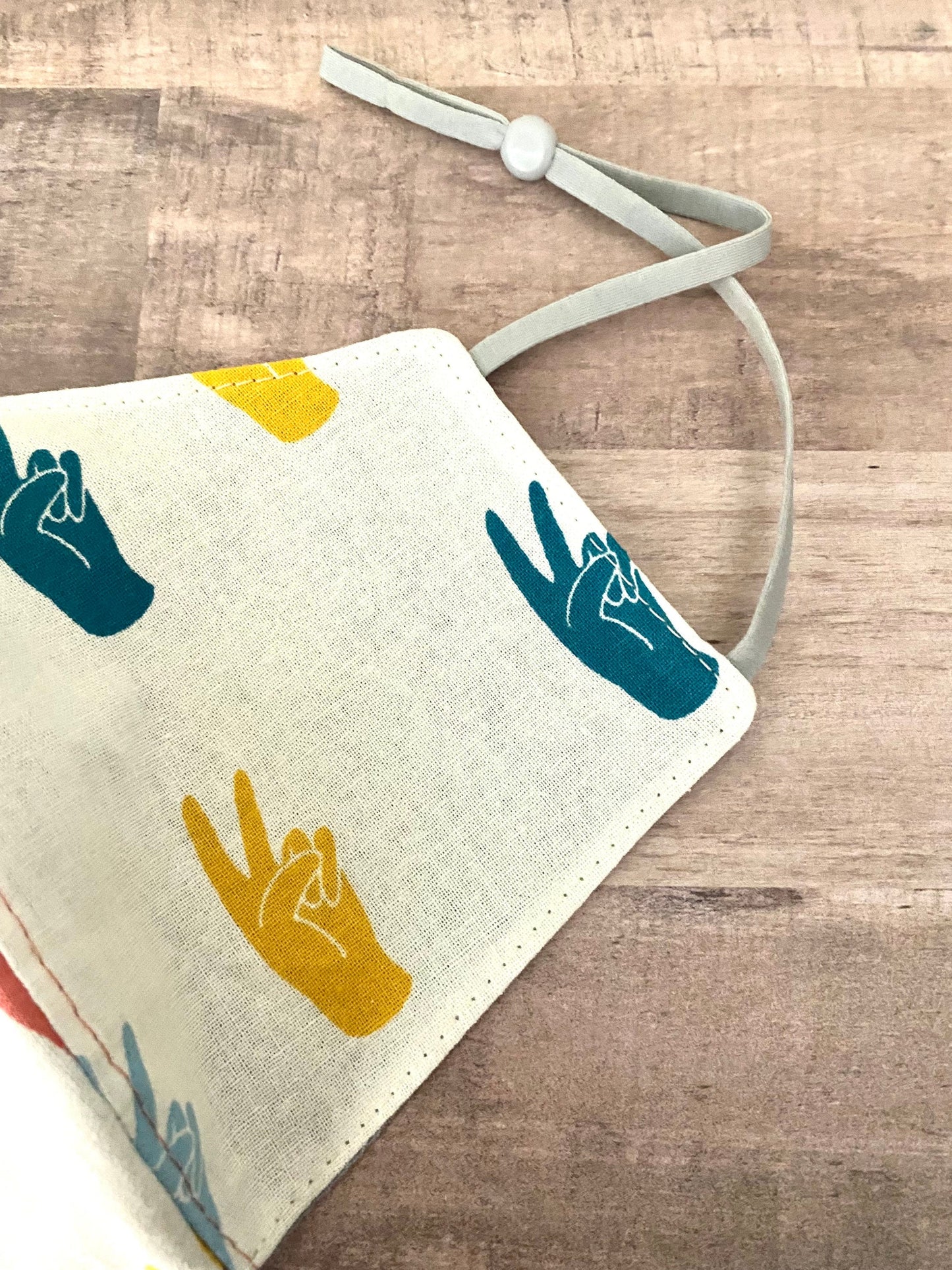 Peace Sign Adjustable Mask