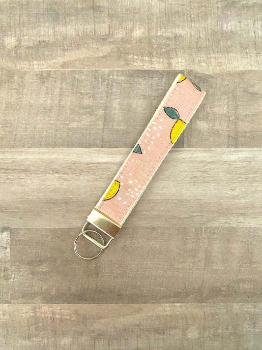 Cute Lemon Key Fob
