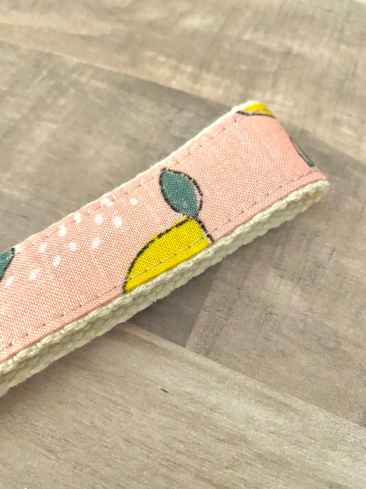 Cute Lemon Key Fob