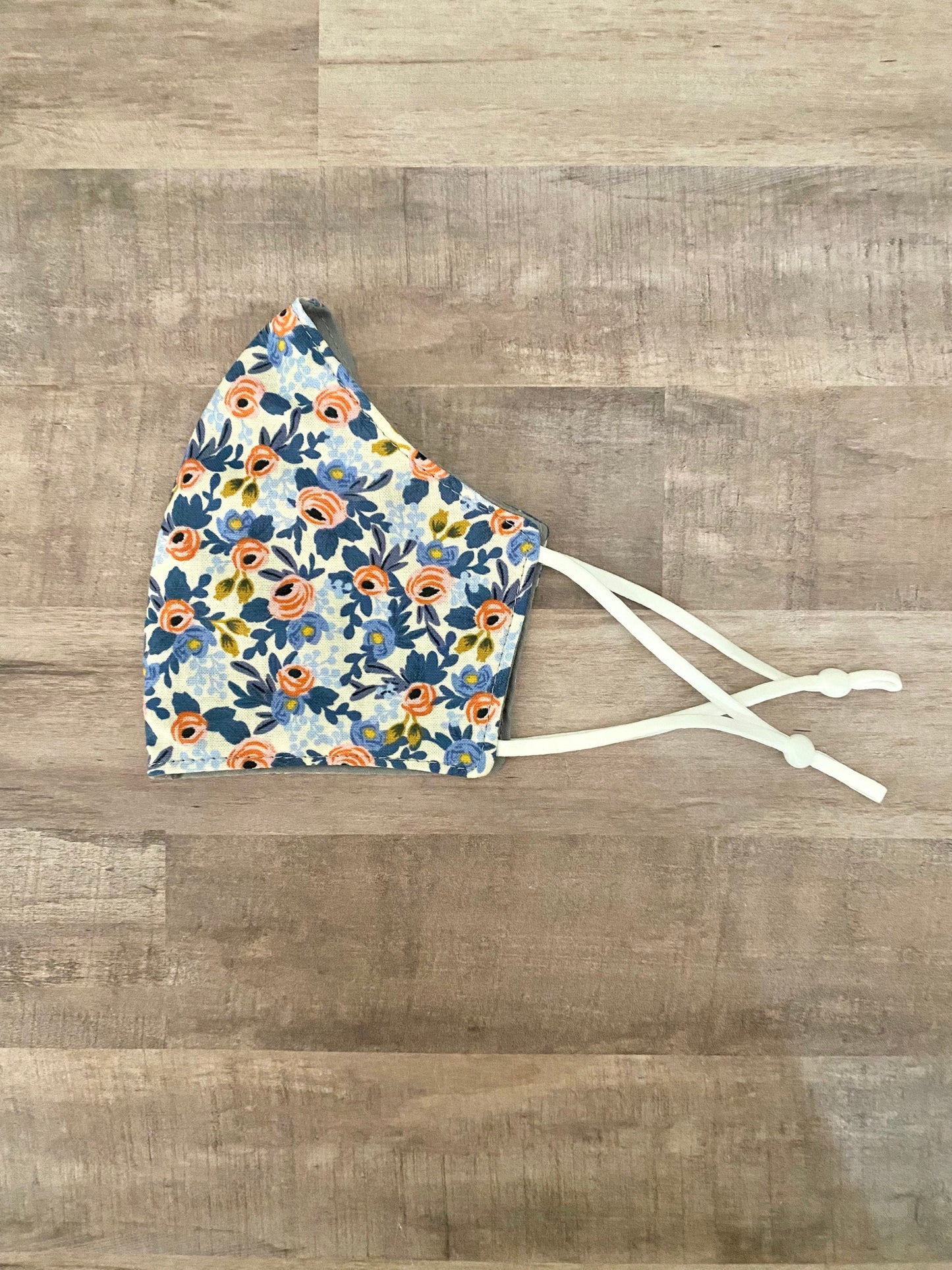 Rifle Paper Co. Blue and Blush Floral Adjustable