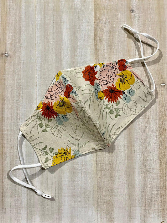 Autumn Bouquet Adjustable Mask