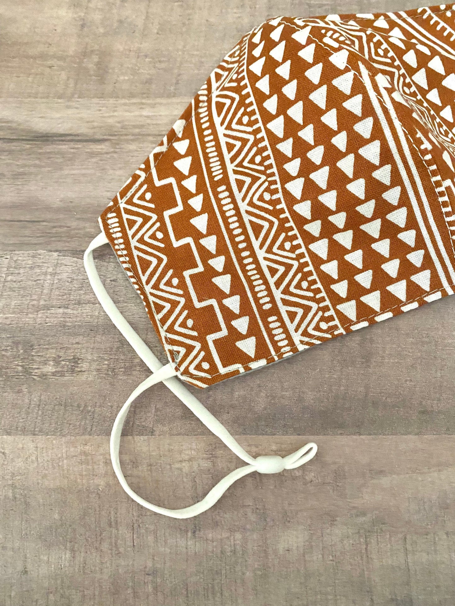 Clay Geometric Adjustable Mask
