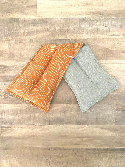 Geometric Terracotta Soothing Rice Pack