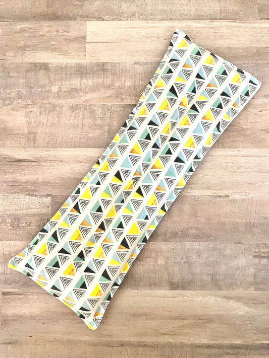 Geometric Triangles Soothing Rice Pack