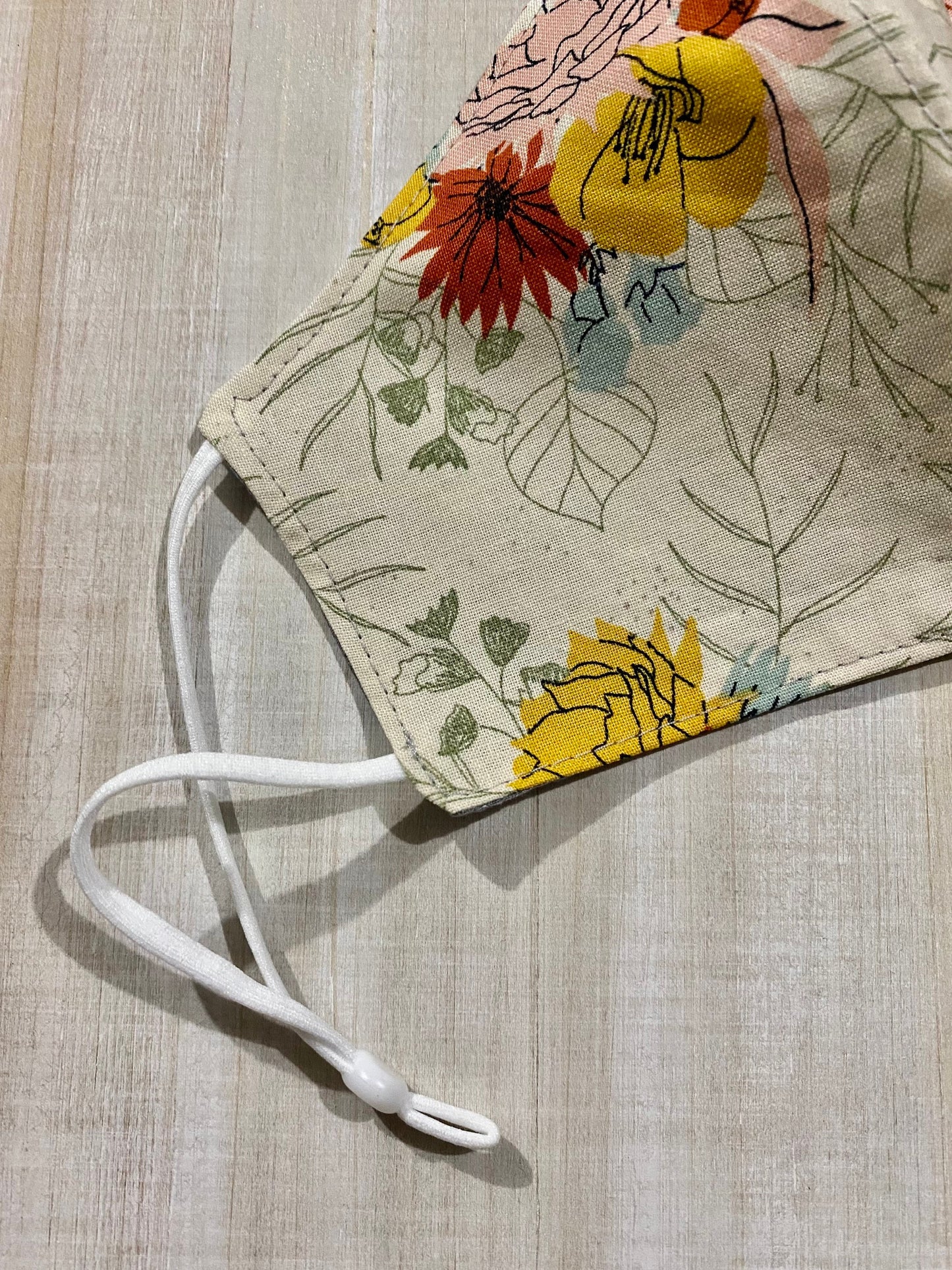 Autumn Bouquet Adjustable Mask
