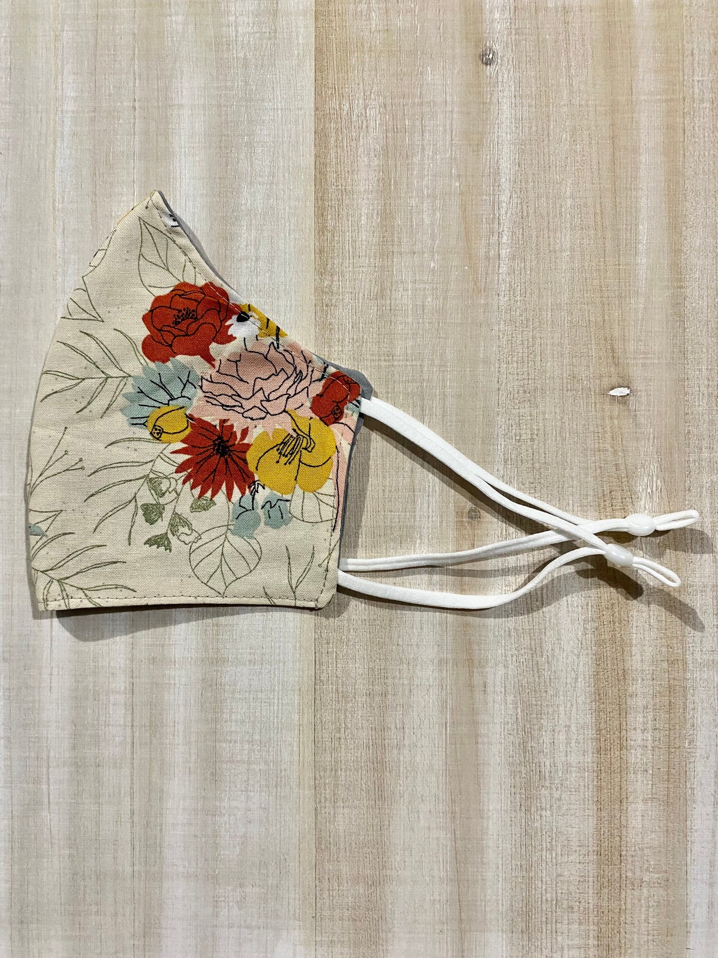 Autumn Bouquet Adjustable Mask