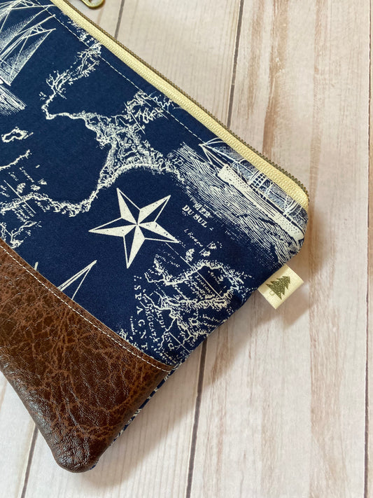 Nautical Blue Wallet