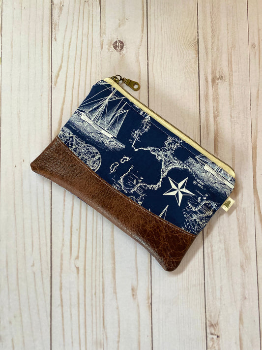 Nautical Blue Wallet