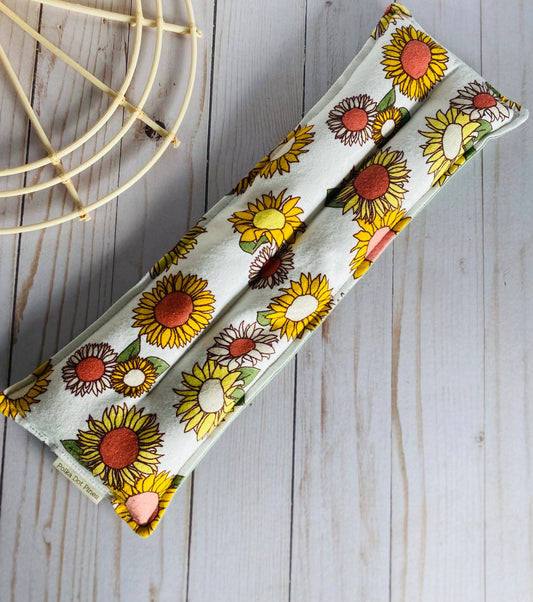 Boho Daisies Microwaveable Rice and Lavender Pack