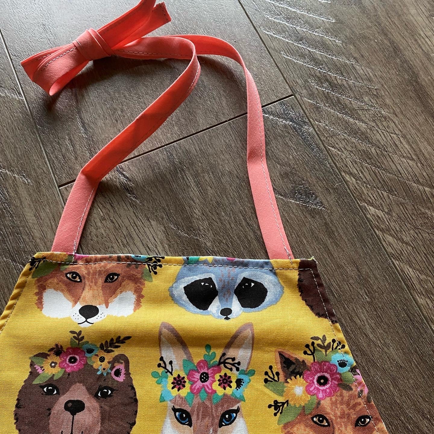 Woodland Friends Toddler Apron