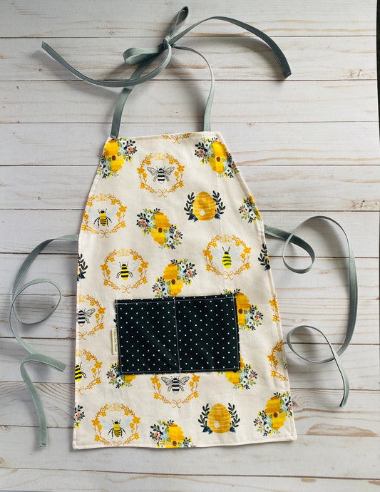 Honey Bee Toddler Apron