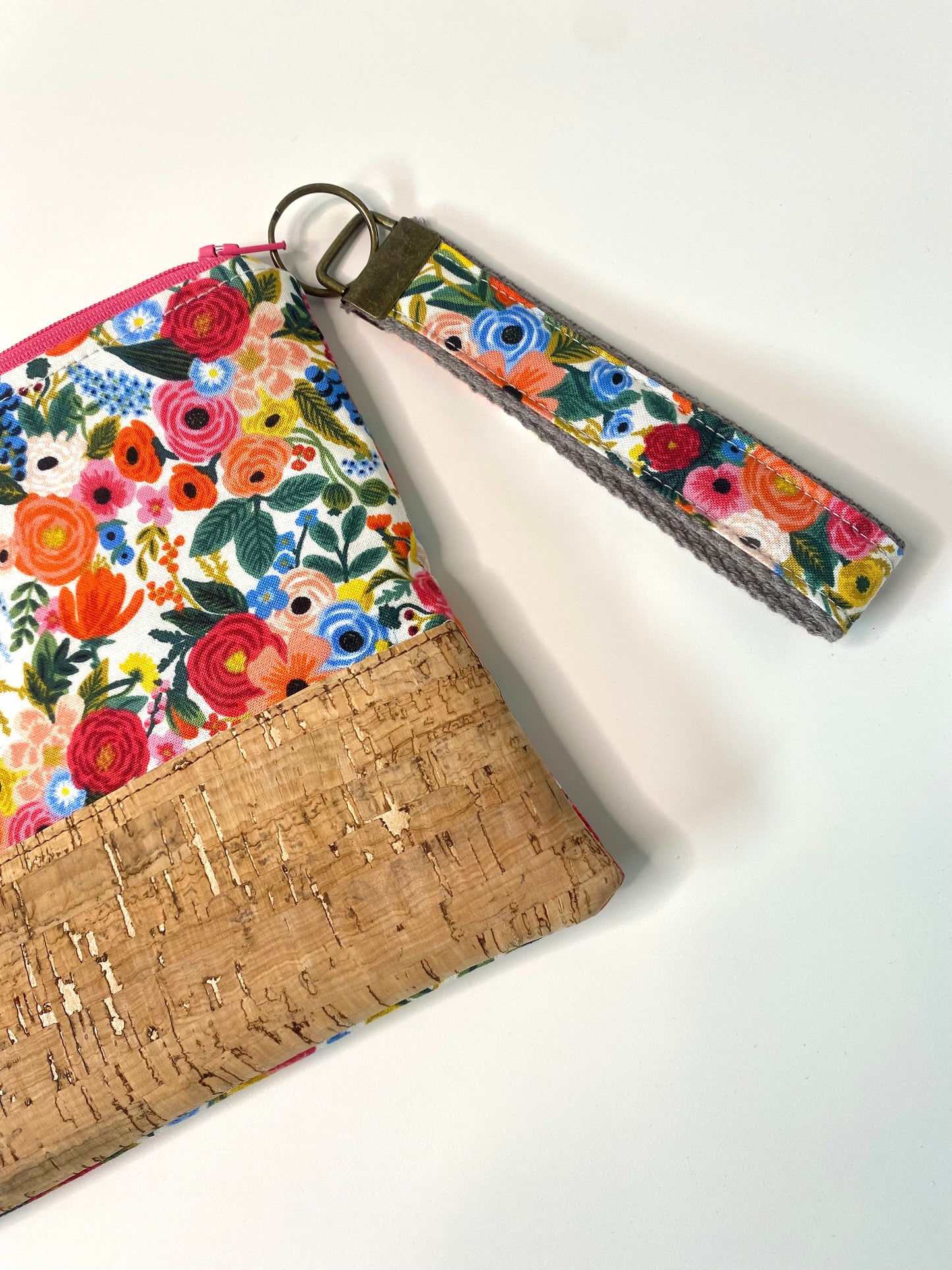 Brilliant Petit Floral Wristlet