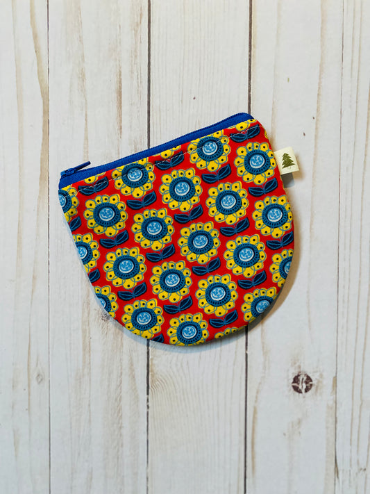 Primary Floral Petal Pouch