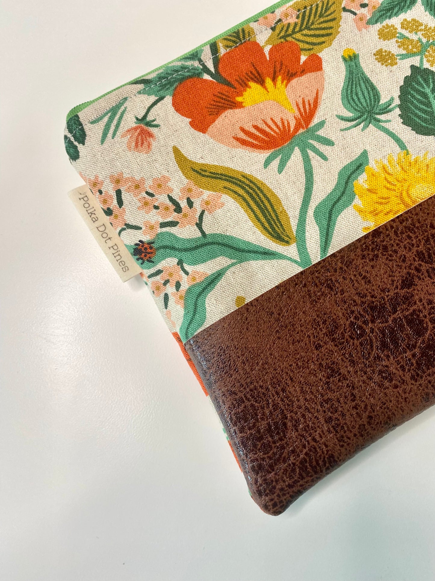 Summer Meadows Canvas Wristlet
