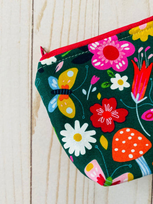 Butterfly Garden Pencil Pouch