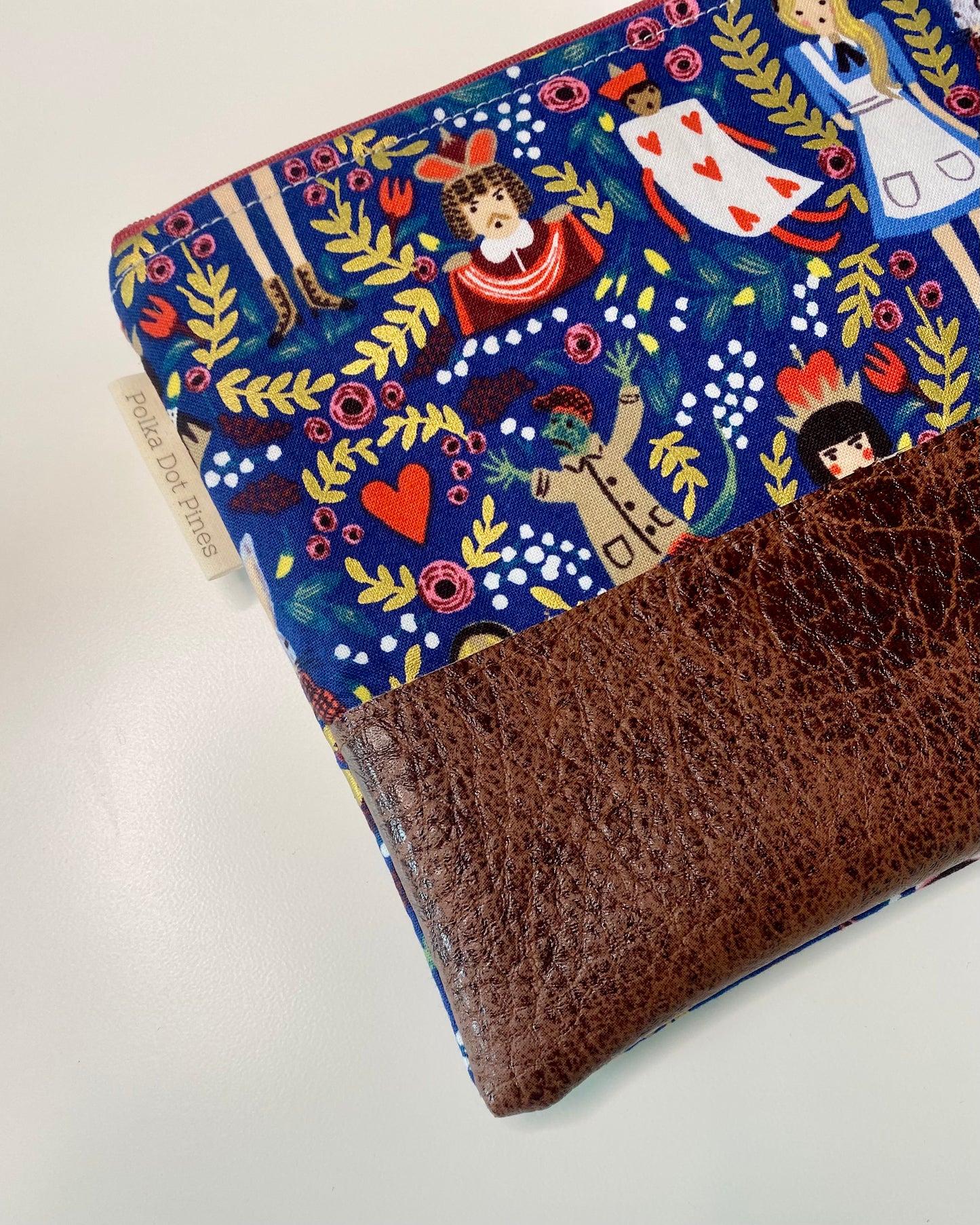 Alice in Wonderland Wristlet