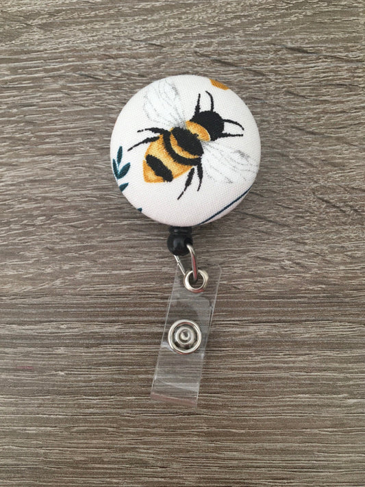 Bumble Bee Retractable Badge Reel