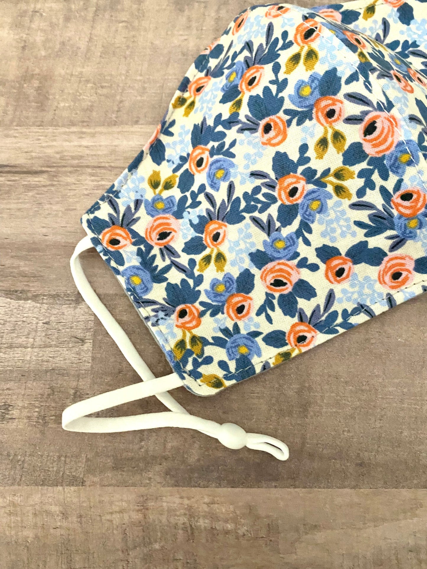 Rifle Paper Co. Blue and Blush Floral Adjustable