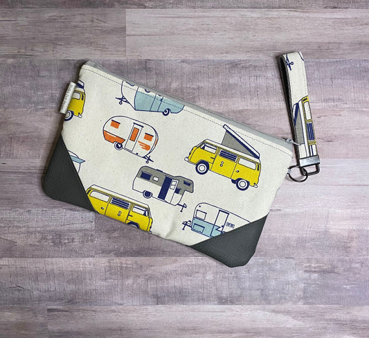Happy Campers Wristlet