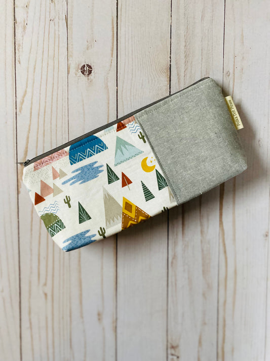 Mountain Scenery Pencil Pouch