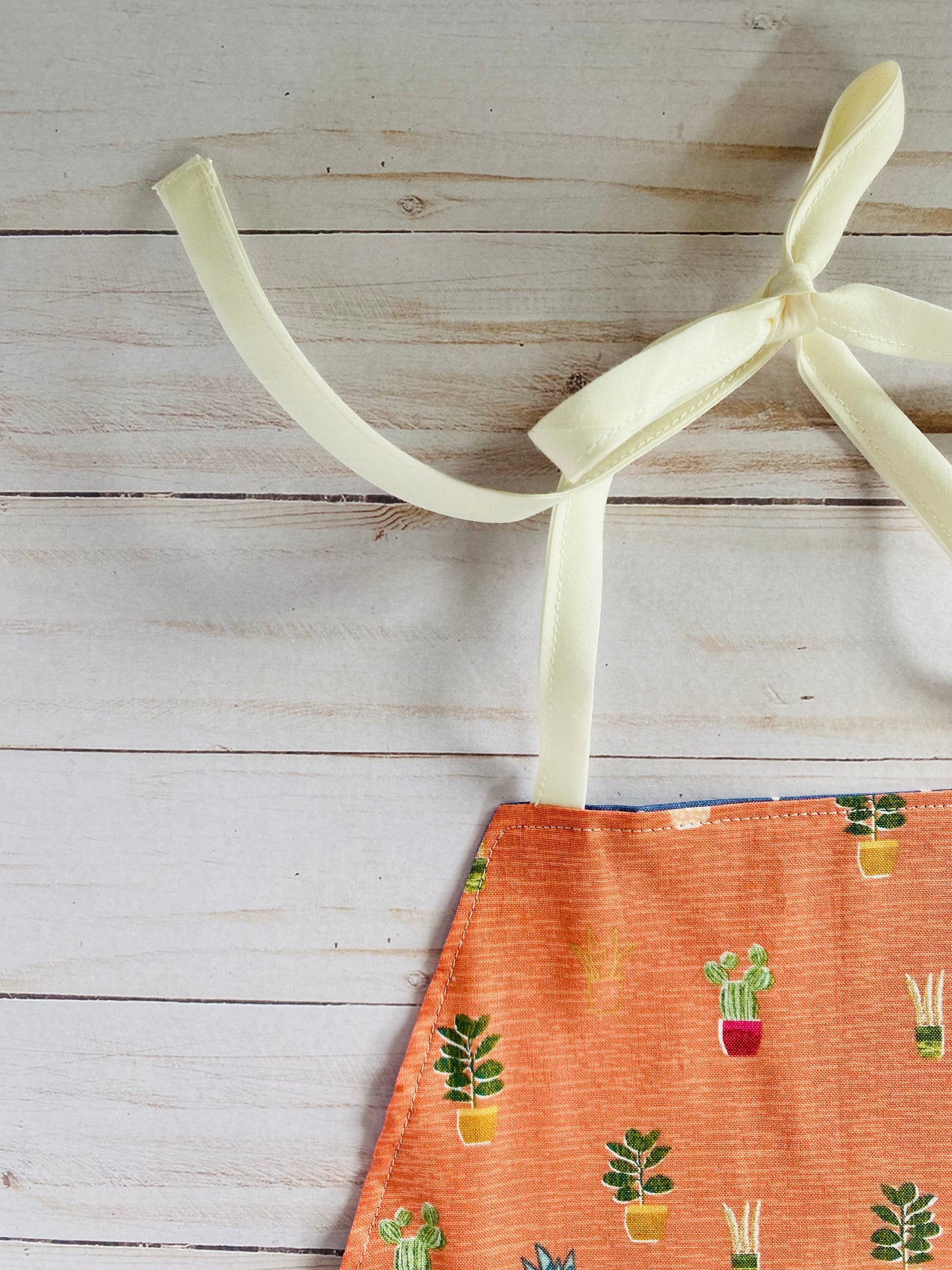 Succulent Toddler Apron